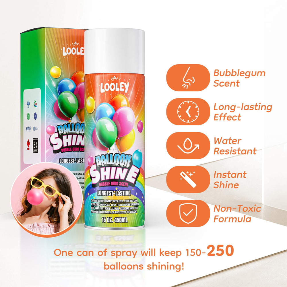 LOOLEY waterproof formula resists humidity for indoor and outdoor setups.