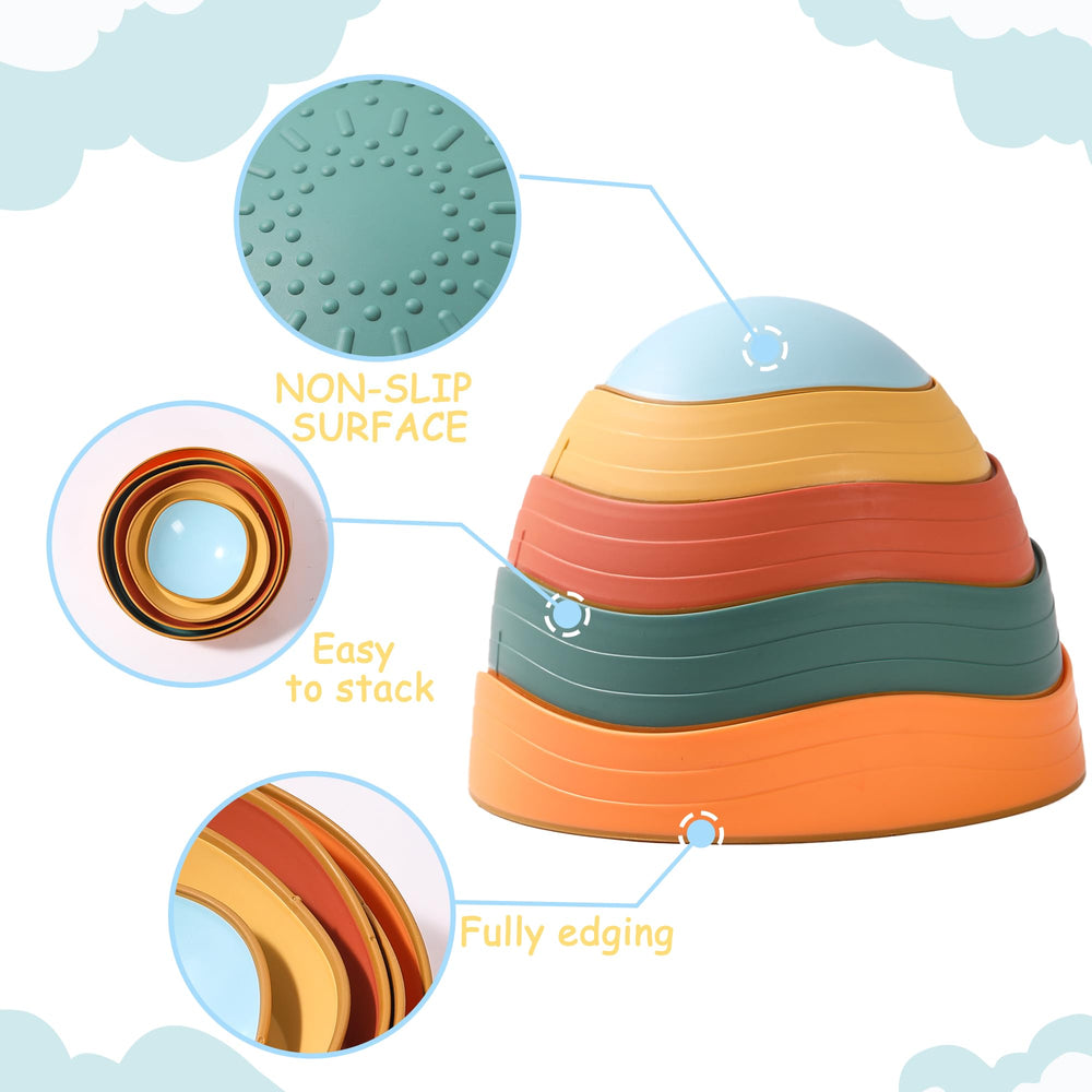 LoomLark Balance blue stone supports safe indoor and outdoor learning adventures