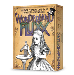 Looney Labs Wonderland Fluxx: tea with the Mad Hatter scene for social play.