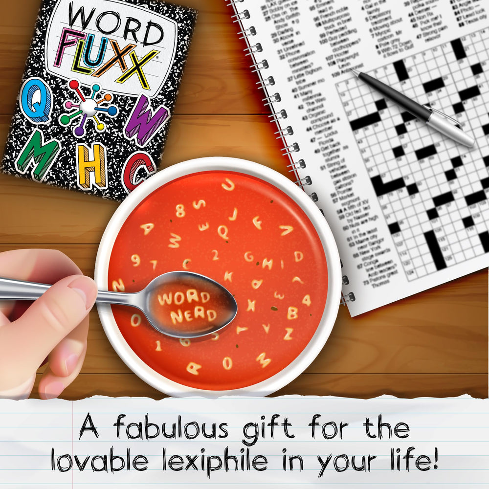 Word Fluxx large letter set supports diverse word-building and learning