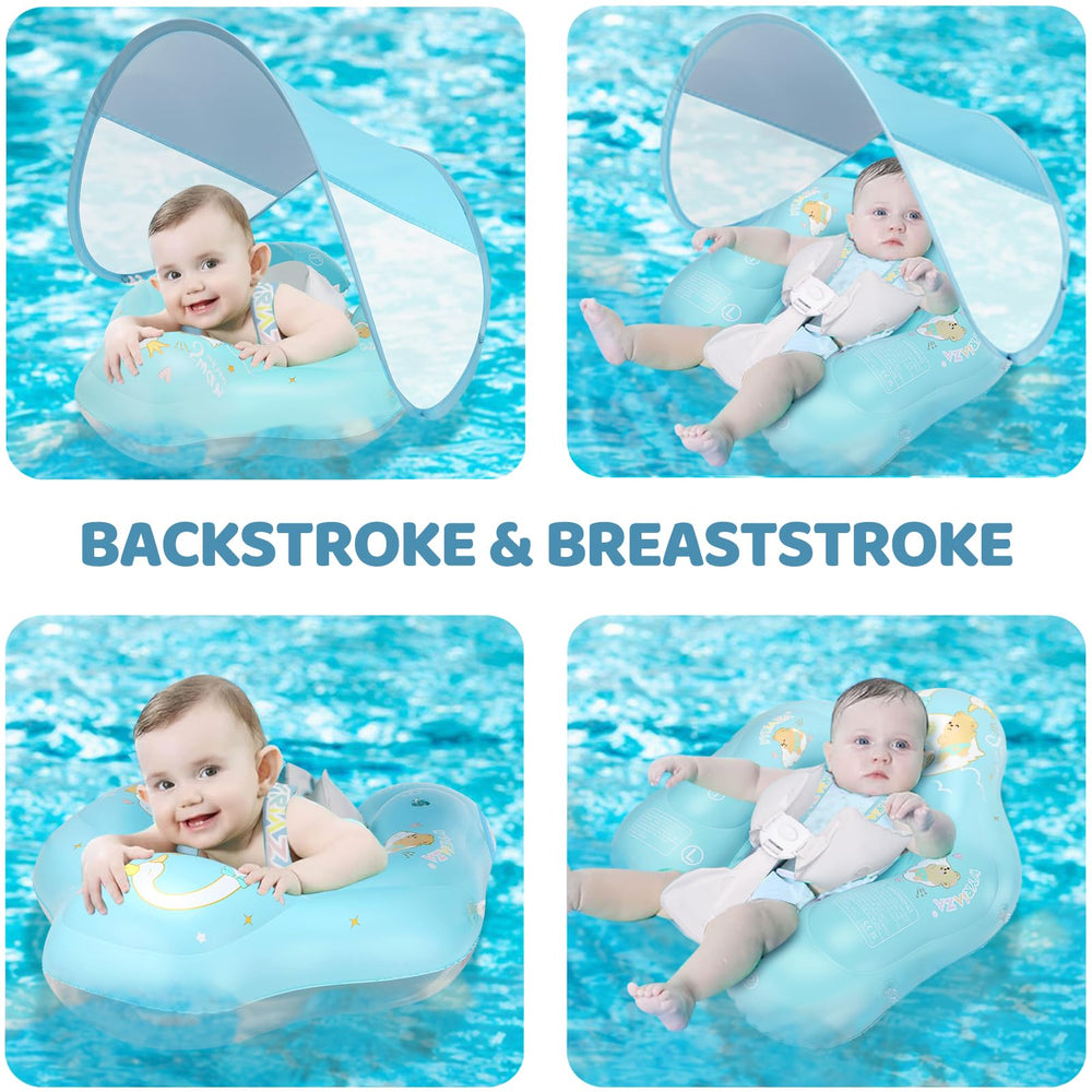 Loowarts adjustable straps keep baby's position secure and comfy.