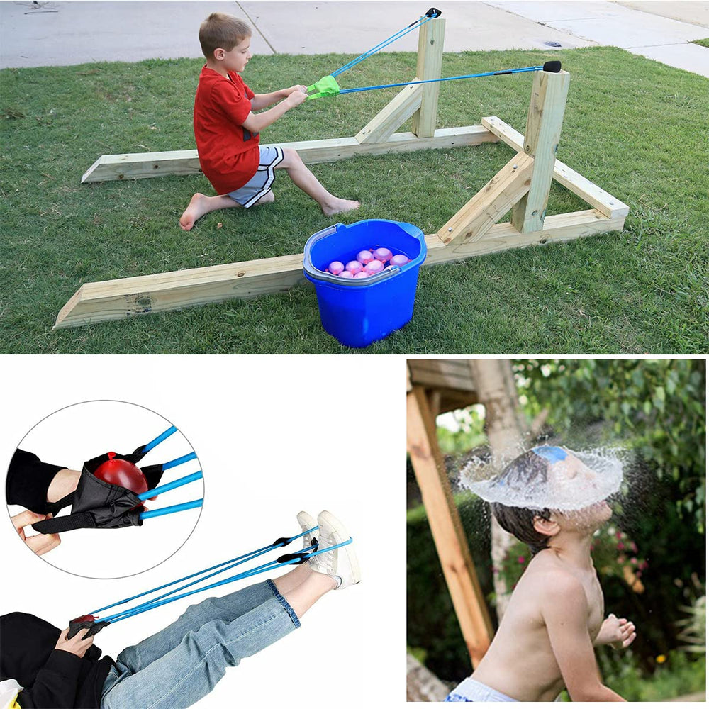 lopfg party-fun water battle setup enables engaging games at summer gatherings.