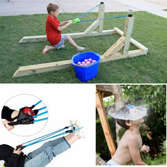 lopfg party-fun water battle setup enables engaging games at summer gatherings.