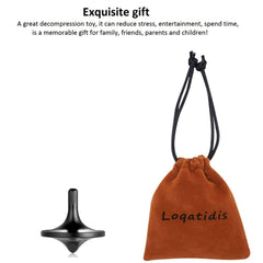 LOQATIDIS premium finish spinning top, eye-catching and durable for daily use.