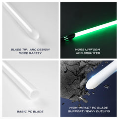 LordSaber RGB blade 82cm for quick, agile duels.
