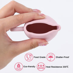 Lorfancy silicone coasters for kids, keeps play area tidy during tea time.