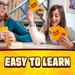 Lost Boy Entertainment Burst card game in family play, fostering inclusive fun.
