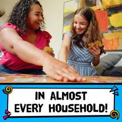 Family game night sparks laughter with Lost Boy Entertainment Piles.