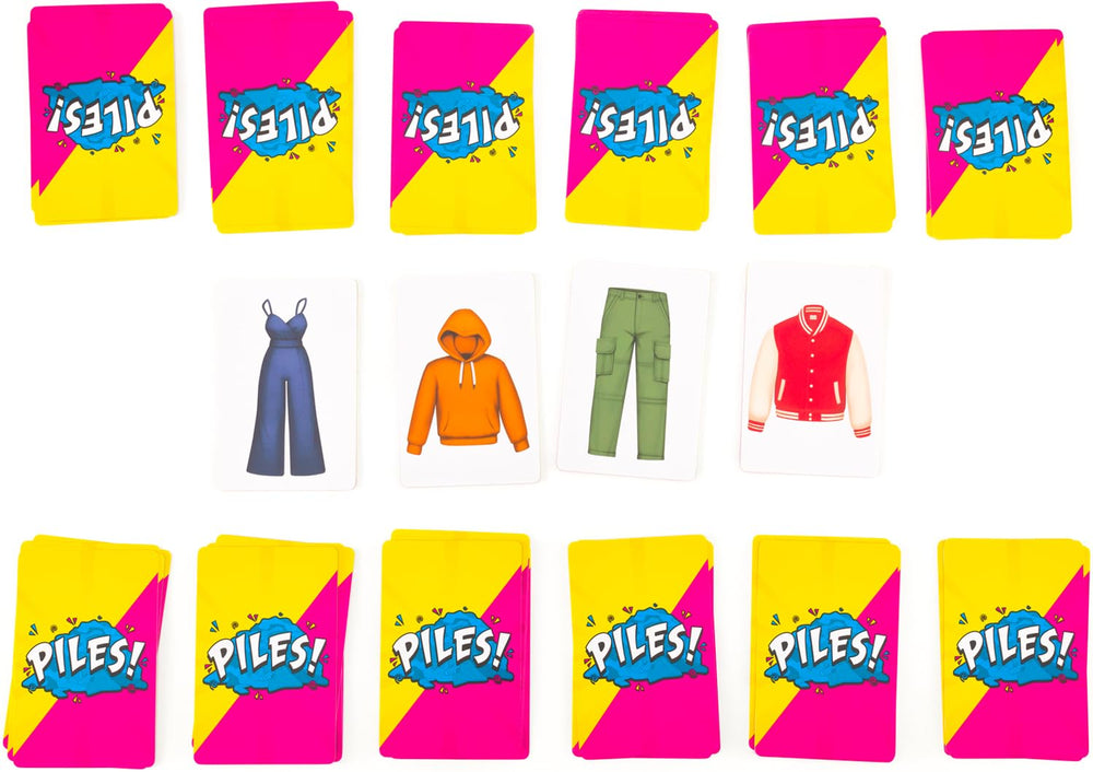 Kids 8 and up and adults can join for social, lightweight competition with Piles.