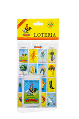 Don Clemente Loteria 54 boards set ready for gatherings and play.