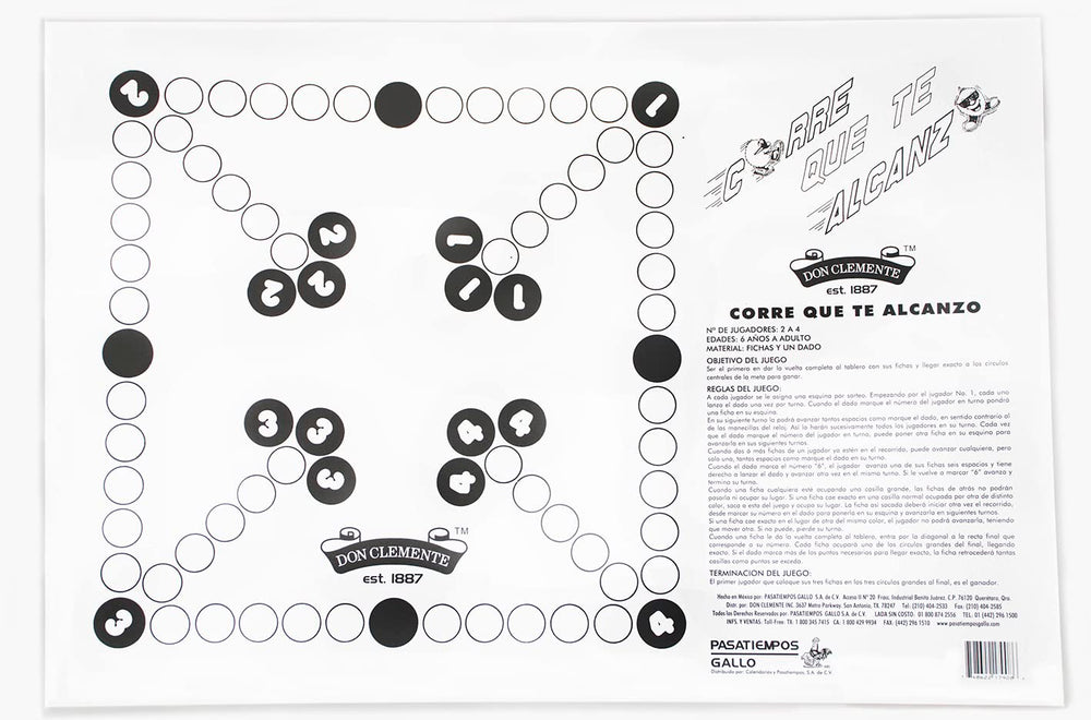 Loteria Don Clemente tabletop play ready for family game night