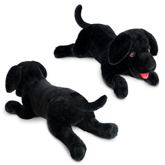 LotFancy plush features embroidered eyes and nose for safety and durability.