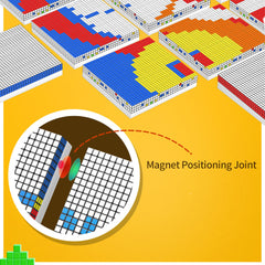 LotFancy GAN Mosaic Cubes plate separator aids quick setup and cleanup.
