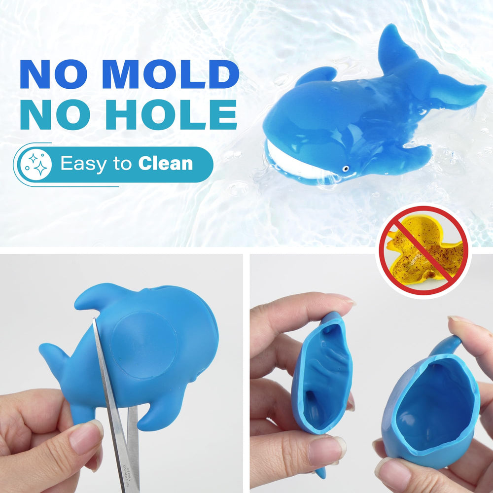 LotFancy crab bath toy adds colorful mold free fun to bath time