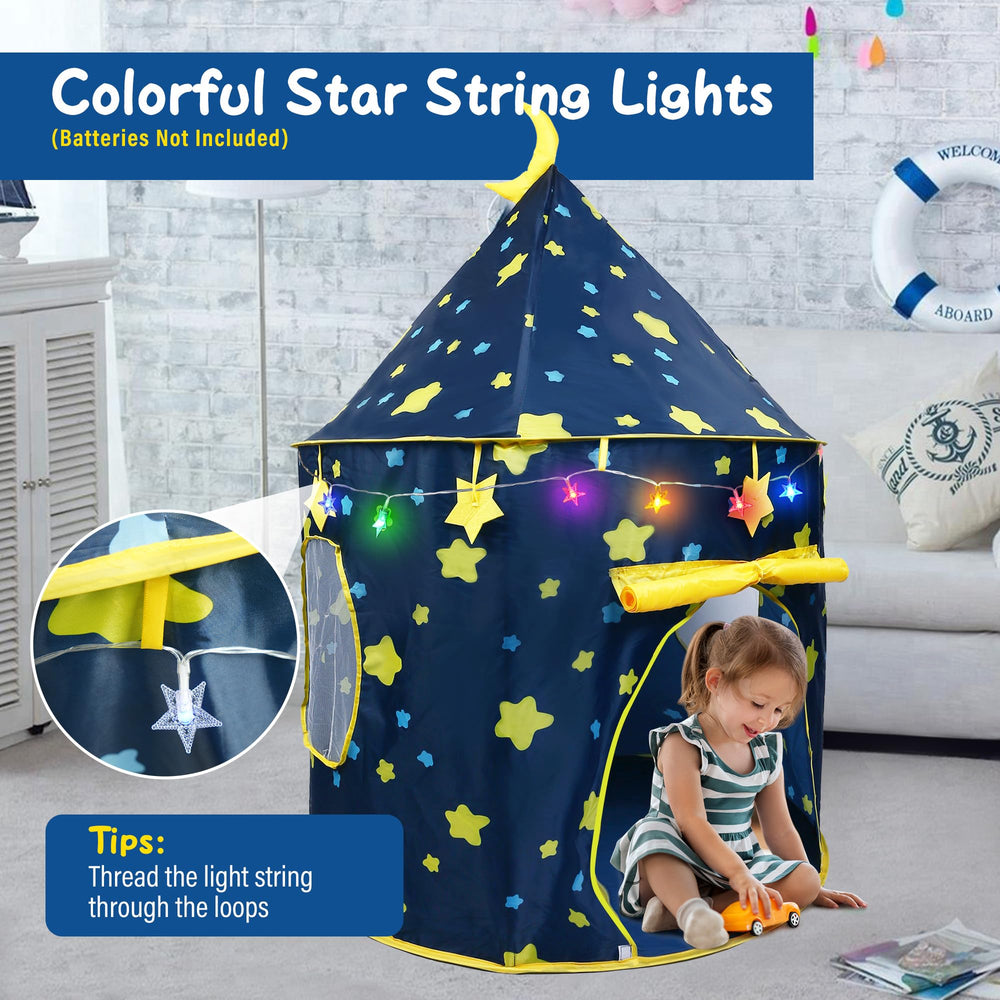 LotFancy tent has ventilation openings and windows for airflow