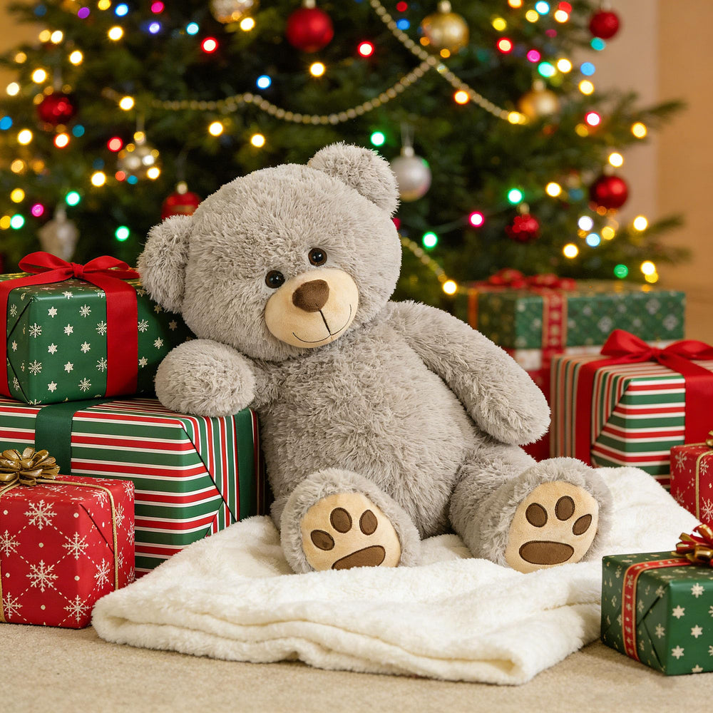 LotFancy plush toy adds soft decorative touch to a kid's room.