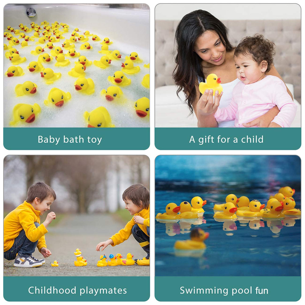 LOUHUA safe rubber ducks withstand water play and classroom use.