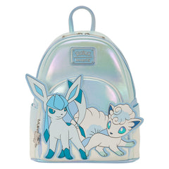 Loungefly Pokémon Ice Type Winter Mini Backpack front view for everyday adventures.