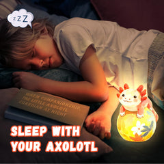 Loungelore Gift-ready packaging for axolotl lamp kit