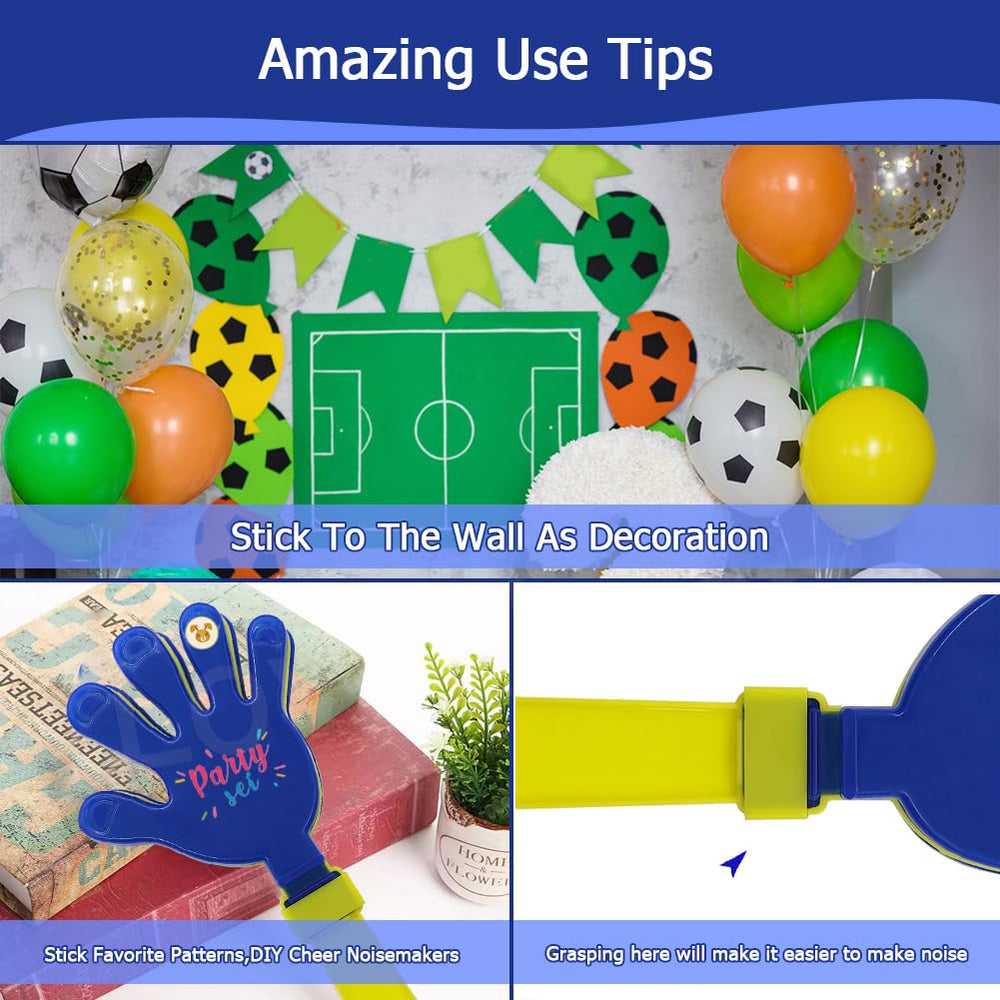 Lovecheer 16-pack clappers for easy sharing at concerts and pep rallies.