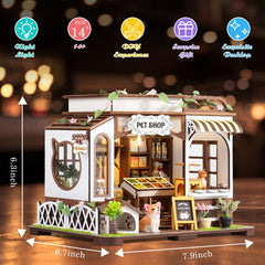Lovelyhome dollhouse cabinets and racks for realistic retail styling
