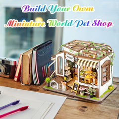 Lovelyhome puppies and kittens mini figures to boost storytelling play