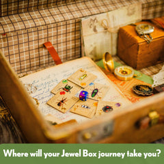 Solo play setup of Jewel Box for independent practice and puzzle work.