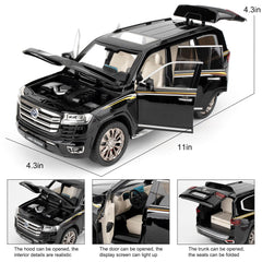 LOVEPOSELY LC300 open-hood, exposing opening engine area and hinges