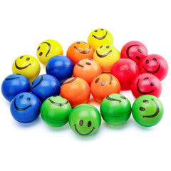 LovesTown smile-face stress ball 20-pack for desk stress relief.