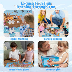 LovesTown complete-size puzzle: a versatile floor setup for group play or quiet time.
