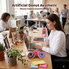 LovesTown soft flour-filled donut stress ball delivers gentle, comforting tactile sensation