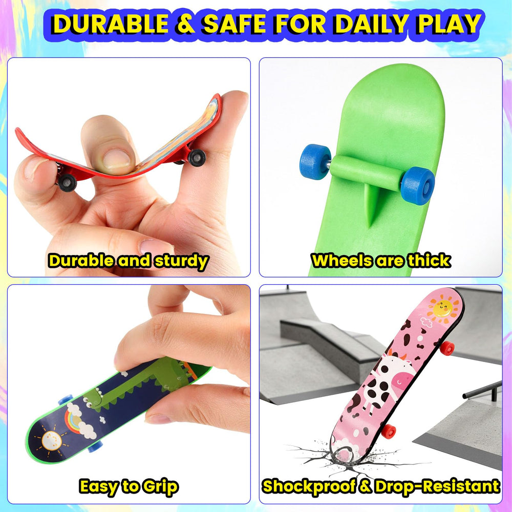 LovesTown finger skateboards gift pack ideal for stockings and party favors.