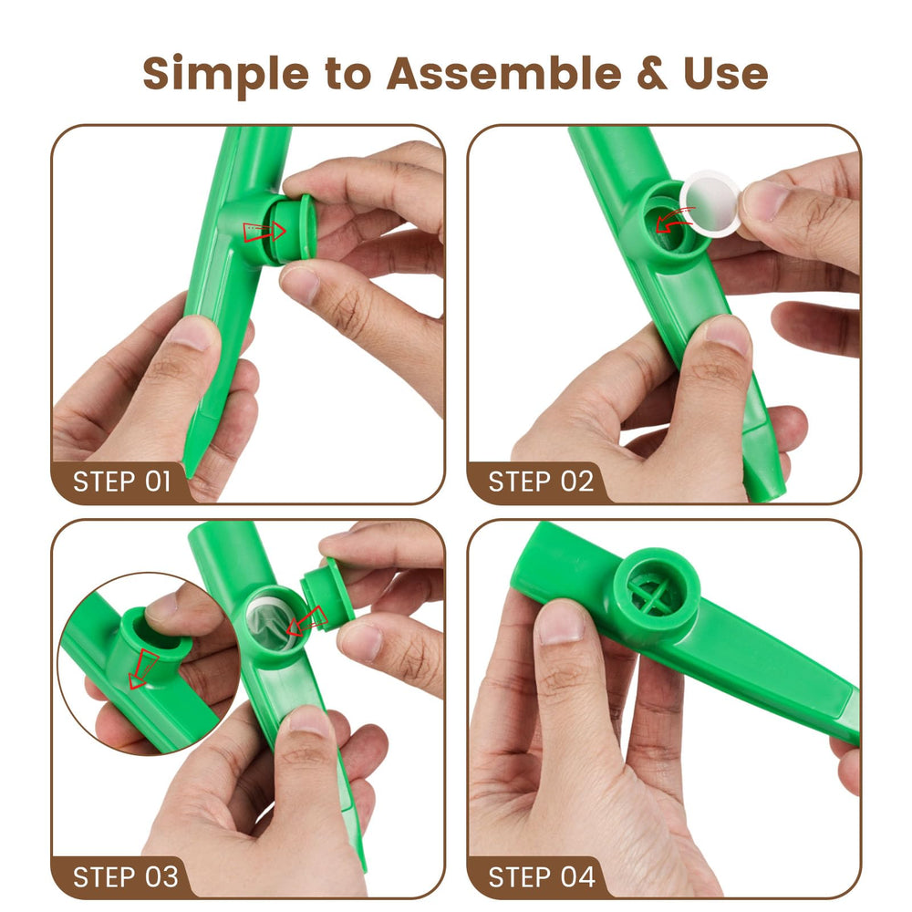 LovesTown kid-adult family fun kazoo set invites shared laughter.
