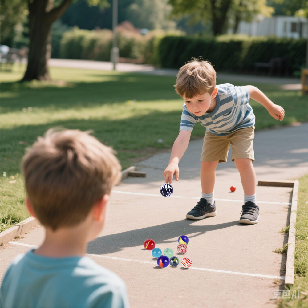 LovesTown kids play marbles boost creativity and hand-eye coordination in fun activities
