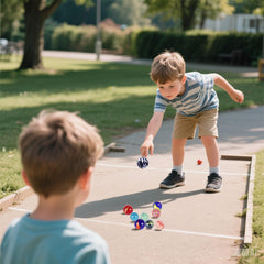 LovesTown kids play marbles boost creativity and hand-eye coordination in fun activities