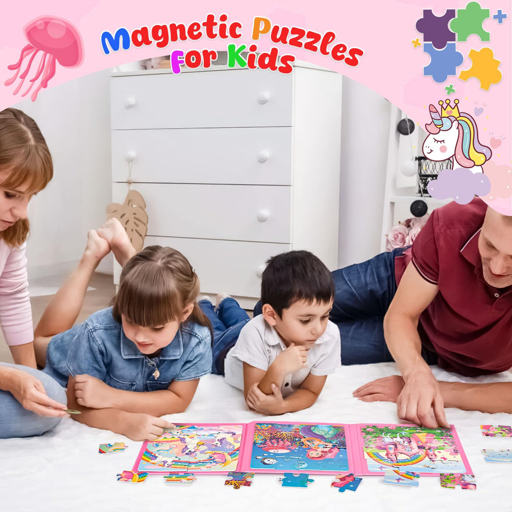LovesTown learning magnets for kids encourage imaginative play and cognitive skills.