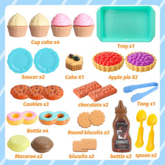 Lovestown pretend-play desserts cupcake collection for colorful pretend baking and party play