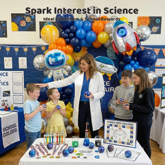 LovesTown Galaxy Ball star patterns add visual appeal for parties and learning.