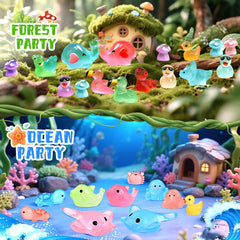 LOVEXIRAN glow-in-the-dark snail figure glows softly for whimsical fairy gardens