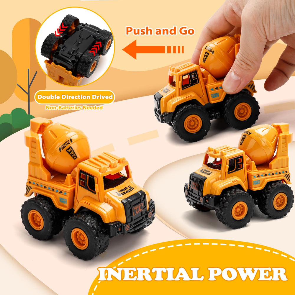 Lovinkiki dump truck toy ready for push-and-go action in indoor or outdoor play.