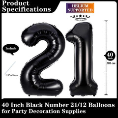 Lovoir foil balloon self-sealing, easy inflation for quick party setups.