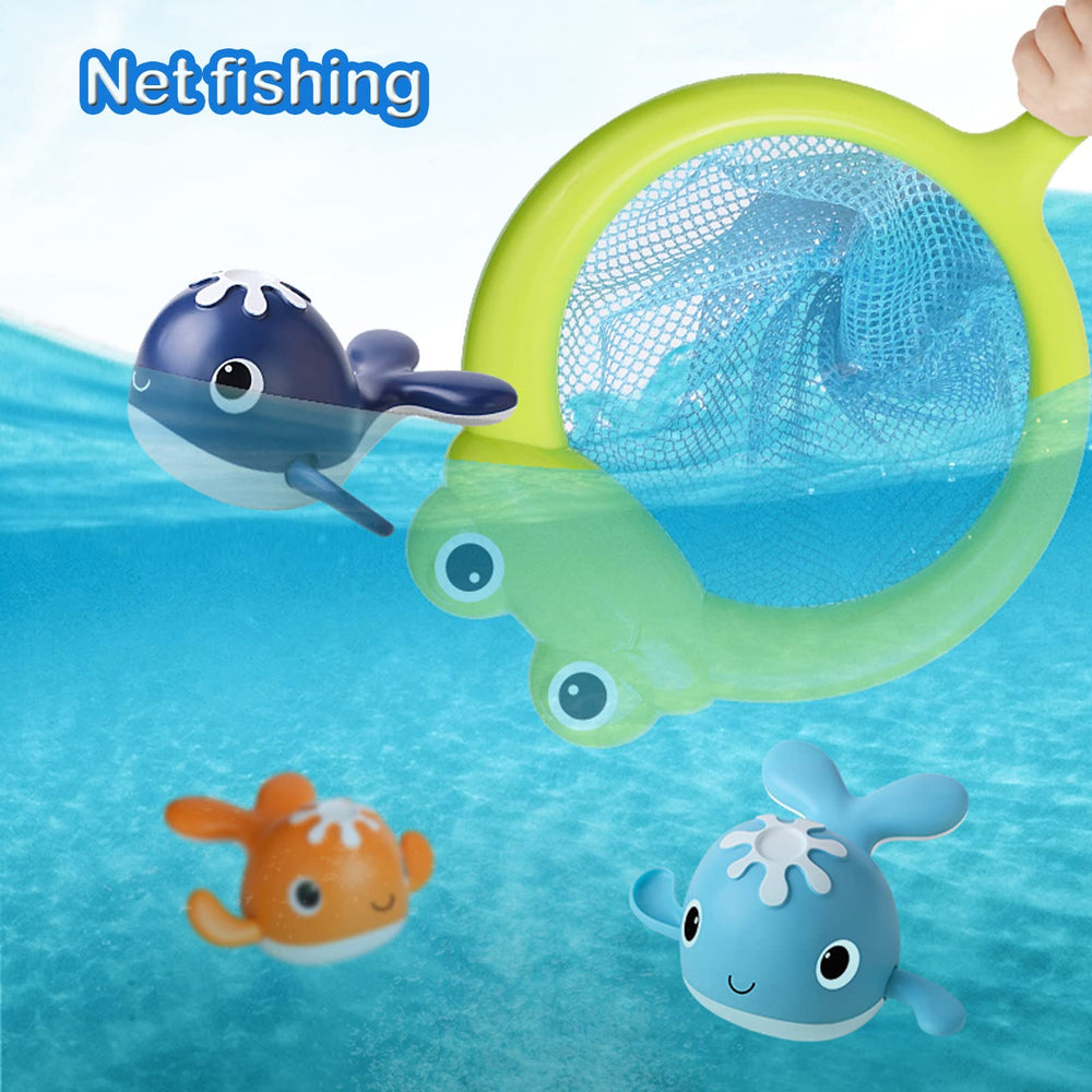 LOYUEGIYO drain-hole design keeps the bath toy dry.
