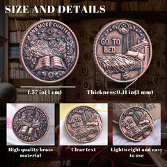 LParkin Bookish coins gift packaging clearly ready-to-gift for readers.