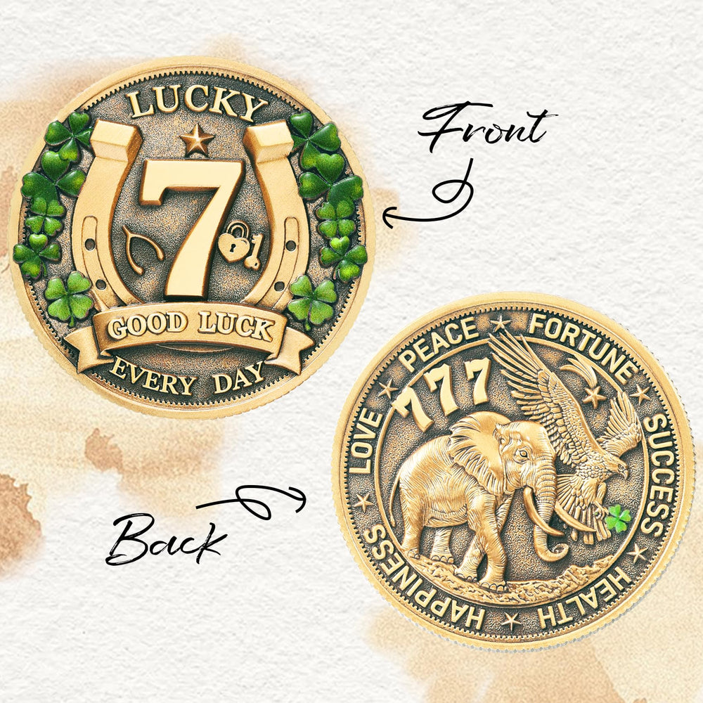LParkin motivational gift coin packaged in jewelry box for grads or entrepreneurs.