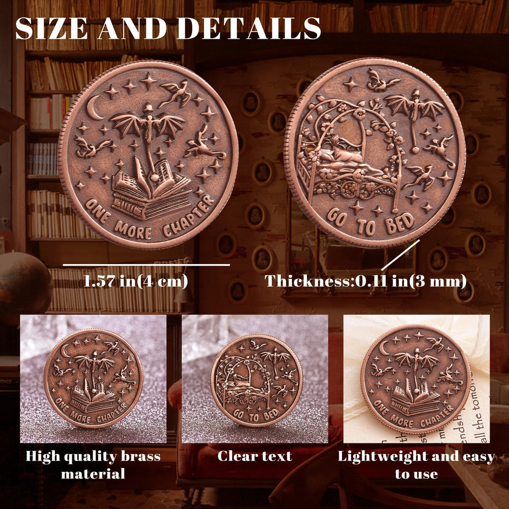Close-up of the copper engraving reveals detailed artistry on the LParkin coin.