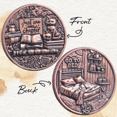 LParkin solid copper coin feels sturdy and heirloom-ready.