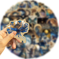 LQFMAY starry sky arts stickers to personalize devices