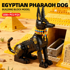 LQPFBSM Anubis jackal head detail enhances realism for history-inspired decor.