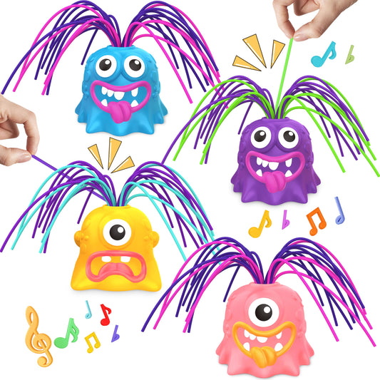 Lreall hair-pulling fidget monster toy for tactile focus and mood lift.