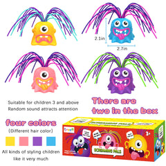 Lreall safe-soft-rubber monster toy emphasizing durability and kid-friendly material.